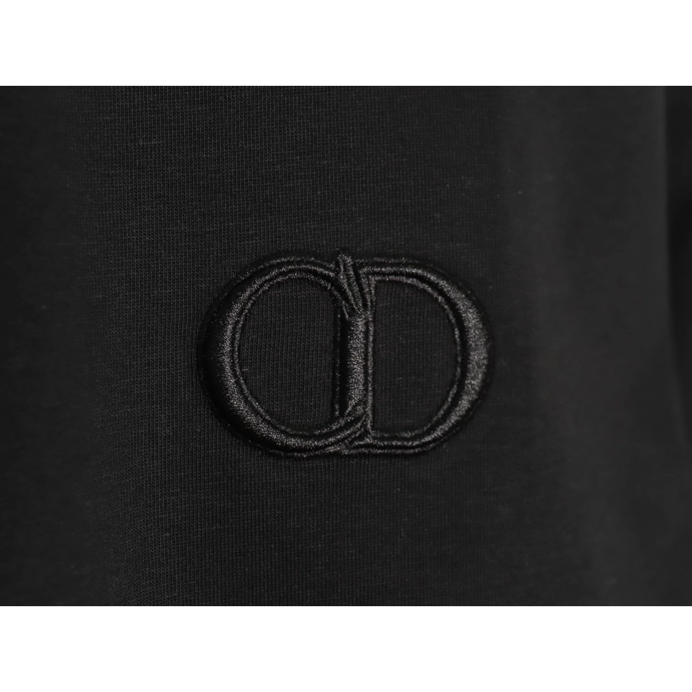 Dior classic CD embroidered letter short sleeve,Dior