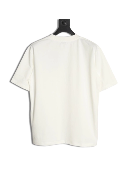 Burberry chest plaid B letter short sleeves,Burberry