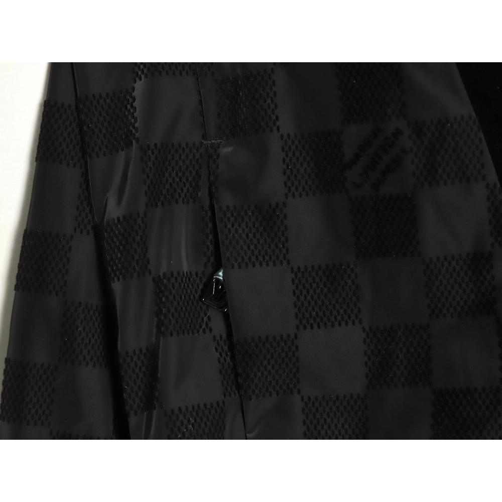 Louis vuitton checkerboard letter flocked jacquard jacket,Louis Vuitton