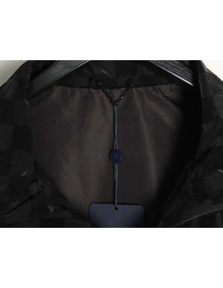 Louis vuitton checkerboard letter flocked jacquard jacket,Louis Vuitton