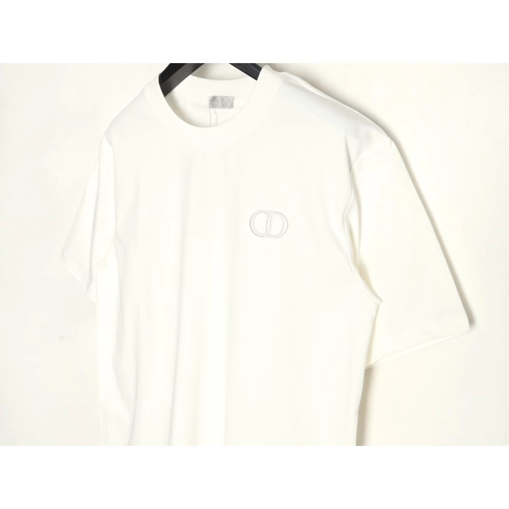 Dior classic CD embroidered letter short sleeve,Dior