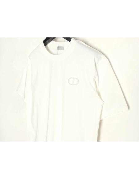 Dior classic CD embroidered letter short sleeve,Dior