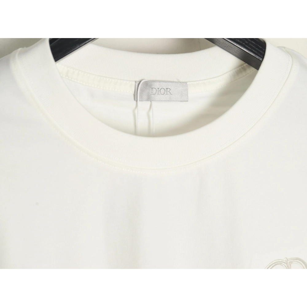 Dior classic CD embroidered letter short sleeve,Dior