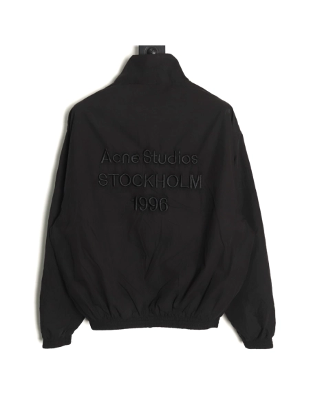 Acne Studios embroidered washed jacket TSK1,Acne Studios