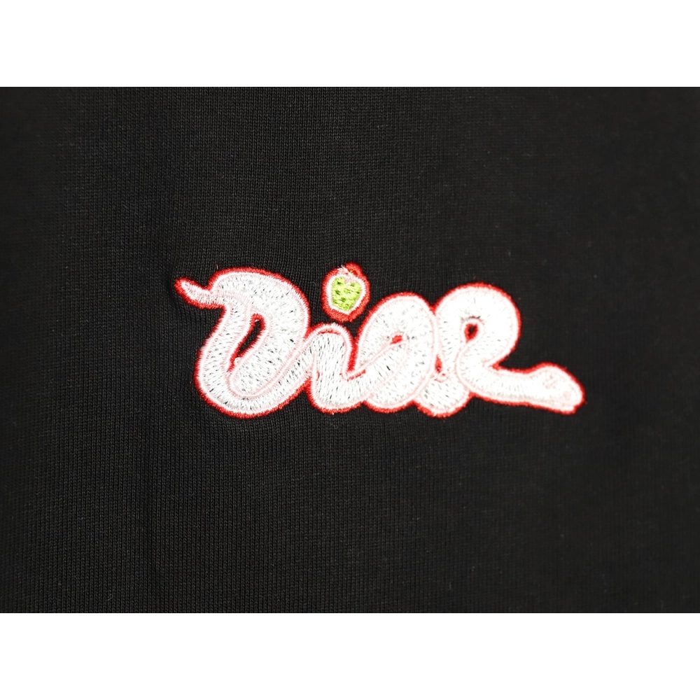 Dior Year of the Snake Limited Edition Embroidered Short Sleeve TSK1,Dior