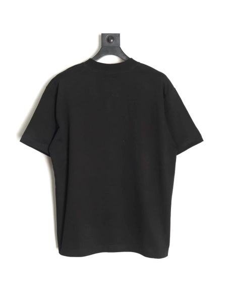 Balenciaga collar double B embroidered logo round neck short-sleeved T-shirt TSK1,Balenciaga