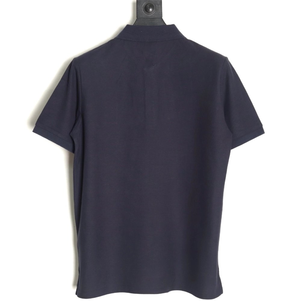 Burberry chest B-embroidered short-sleeved polo shirt TSK3,Burberry