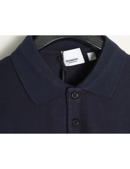 Burberry chest B-embroidered short-sleeved polo shirt TSK3,Burberry