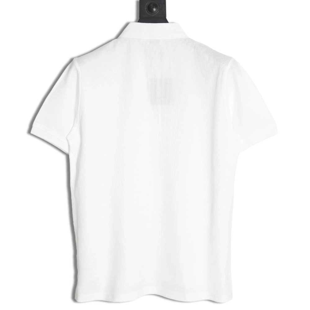 Burberry chest B-embroidered short-sleeved polo shirt,Burberry
