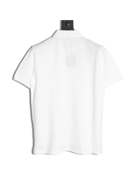 Burberry chest B-embroidered short-sleeved polo shirt,Burberry
