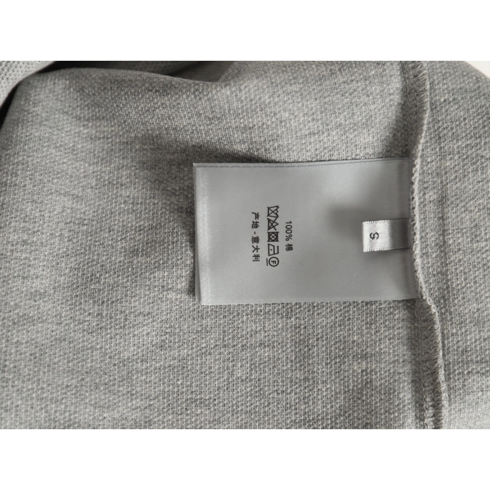 Dior square embroidery short sleeve polo shirt TSK1,Dior