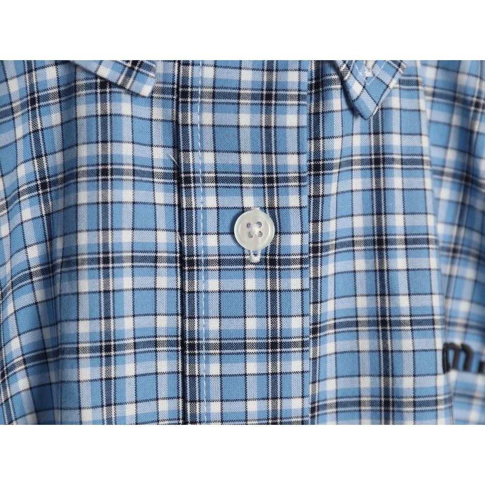 Miu miu checked shirt,Miu Miu