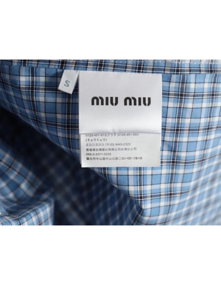 Miu miu checked shirt,Miu Miu