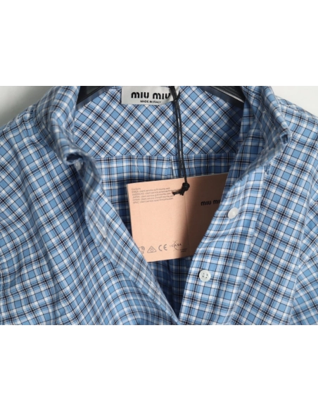 Miu miu checked shirt,Miu Miu