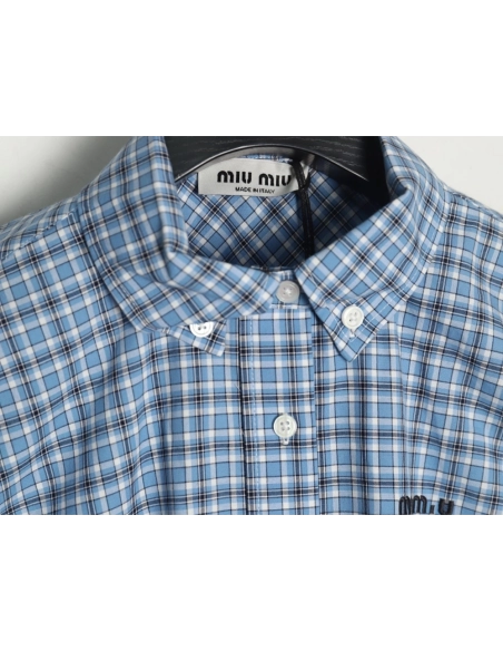 Miu miu checked shirt,Miu Miu