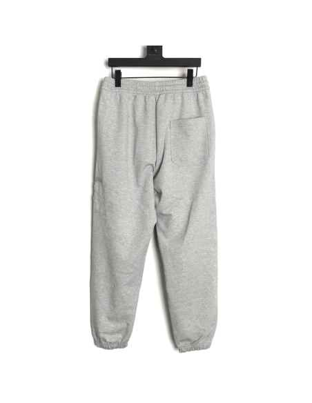 Burberry 3D embroidered logo sports casual sweatpants TSK1,Burberry