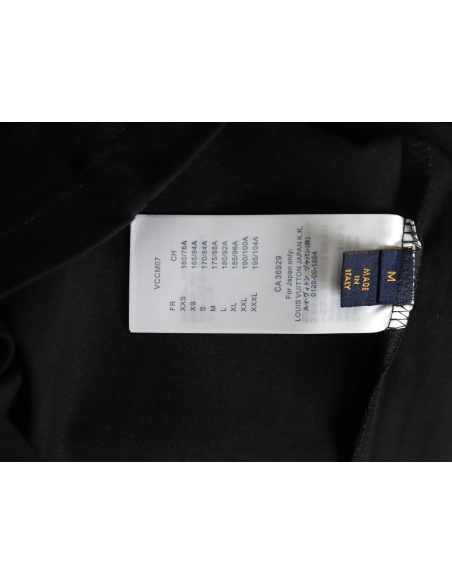 Louis Vuitton four-leaf clover logo embroidered short-sleeved T-shirt TSK1,Louis Vuitton