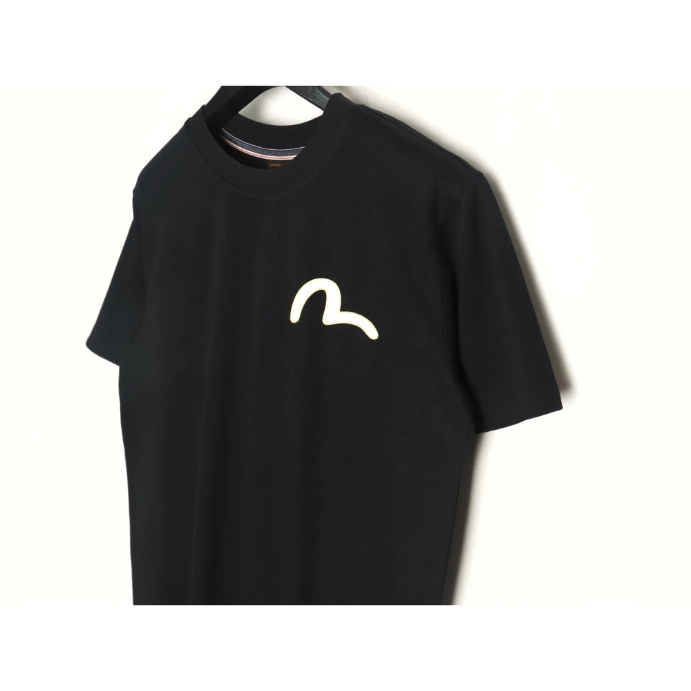 Evisu back carp print short sleeves,Evisu