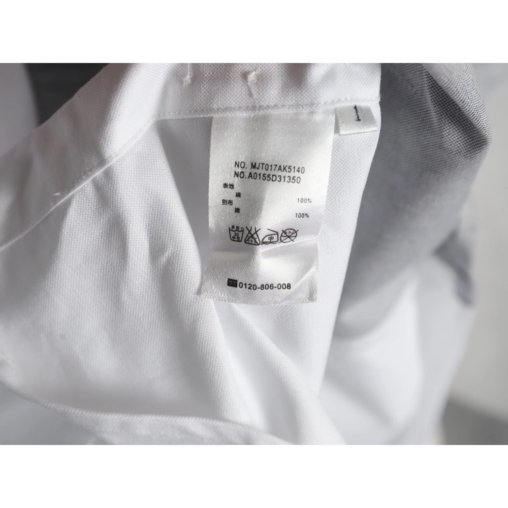 Thom Browne Contrast Shirt with Double Armband Design,Thom Browne