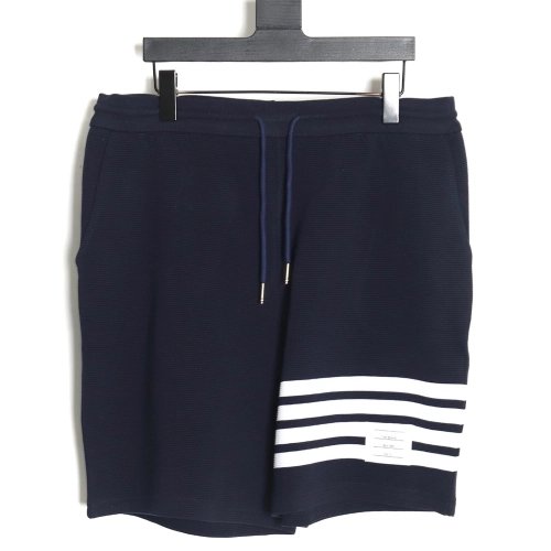 Thom Browne ripple waffle shorts TSK1,Thom Browne
