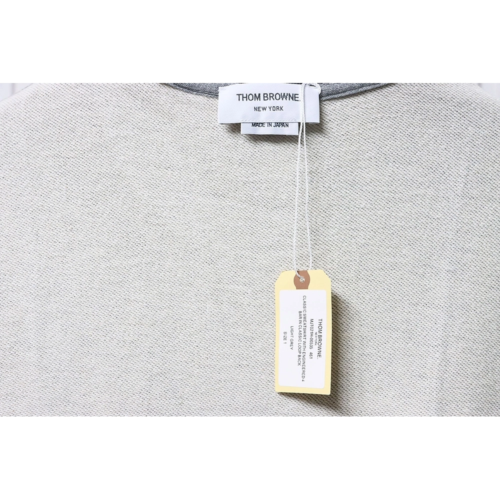 Thom Browne Classic Crew Neck Sweatshirt,Thom Browne