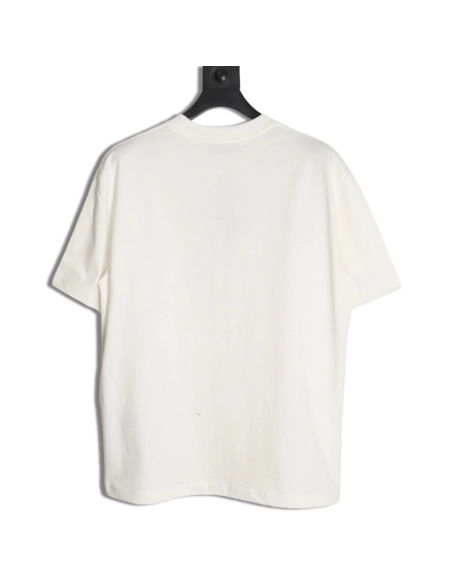 Gucci cursive logo embroidered short sleeves,Gucci