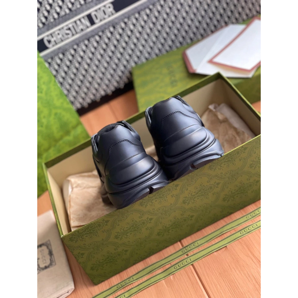 Gucci GG Rhyton Retro Casual Sneakers,GUCCI SHOES