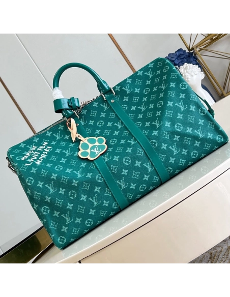 Louis Vuitton Keepall Bandouli¨¨re 50 Bags M12687 50*29*23cm,Louis Vuitton Bags