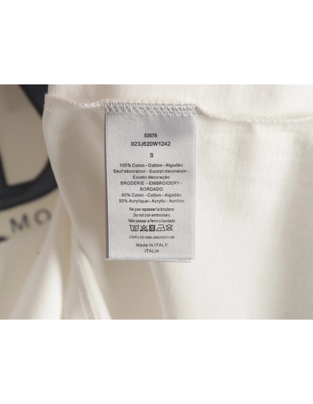 Dior patch embroidered lettering short sleeves,Dior