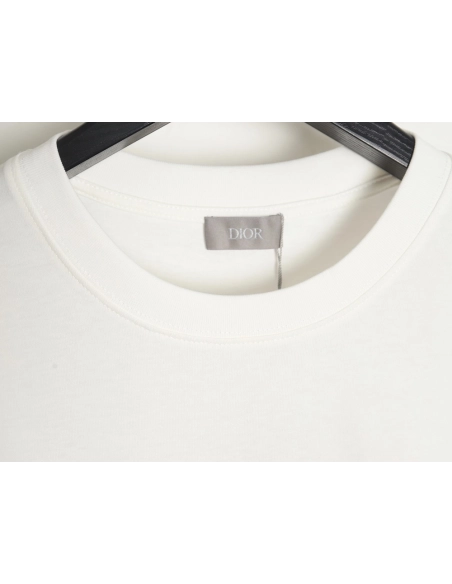Dior patch embroidered lettering short sleeves,Dior