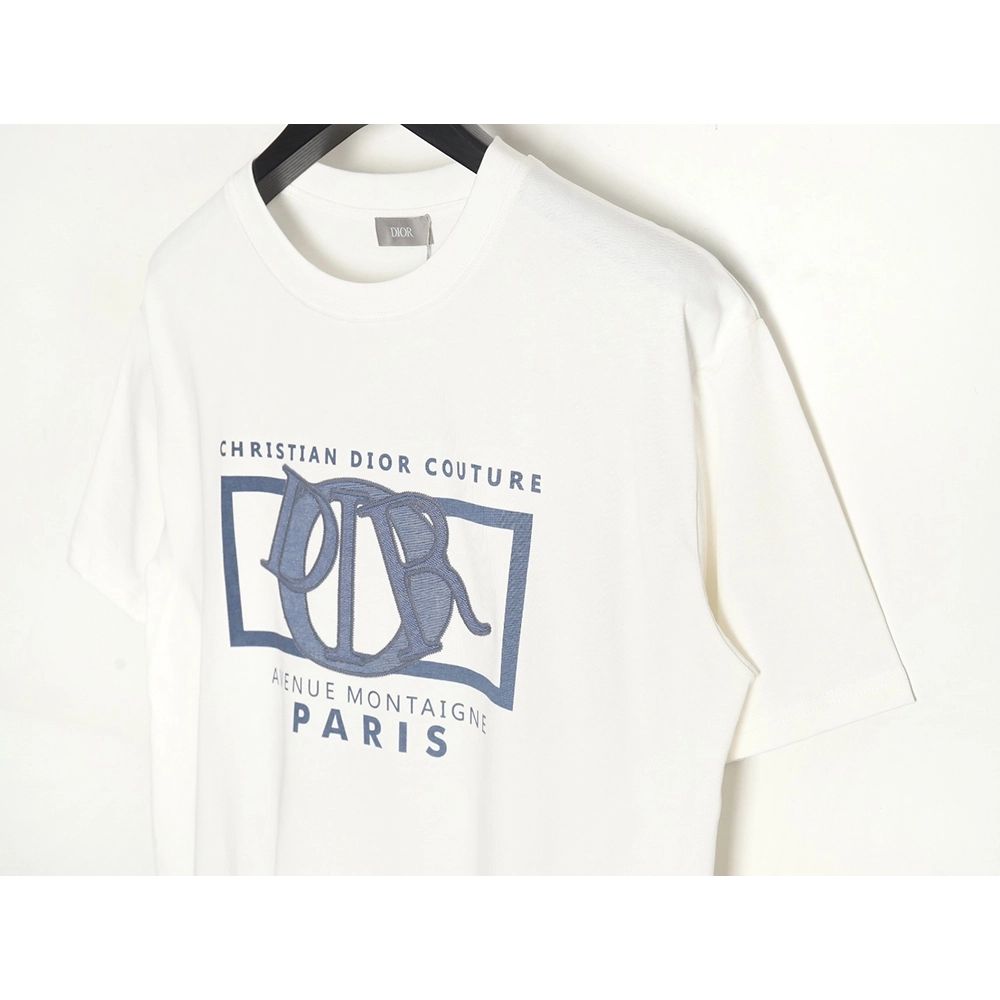Dior patch embroidered lettering short sleeves,Dior