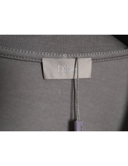 Dior patch embroidered lettering short sleeves TSK1,Dior