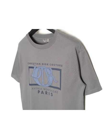 Dior patch embroidered lettering short sleeves TSK1,Dior