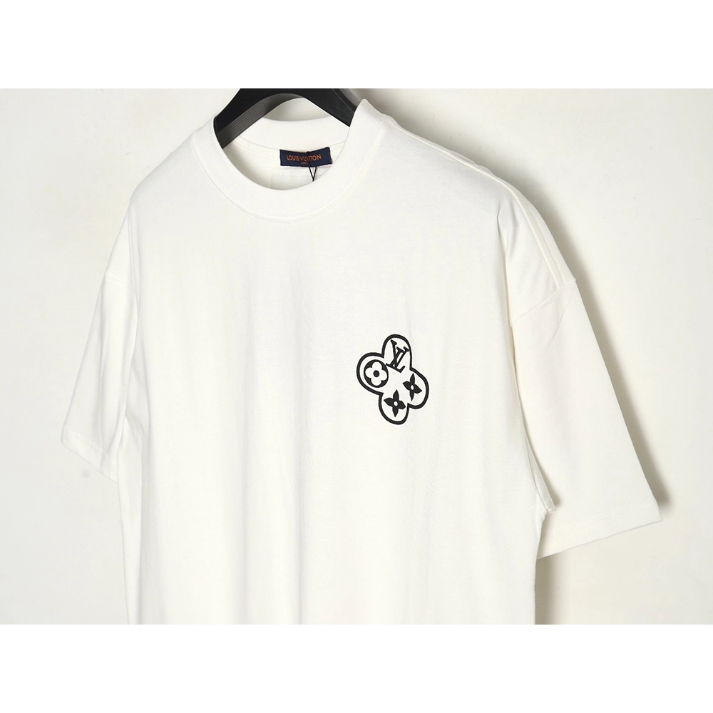 Louis Vuitton Back Chain Circle Print Short Sleeve T-Shirt,Louis Vuitton