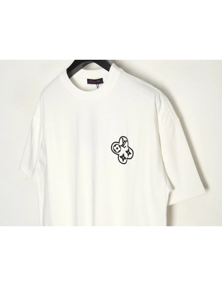 Louis Vuitton Back Chain Circle Print Short Sleeve T-Shirt,Louis Vuitton