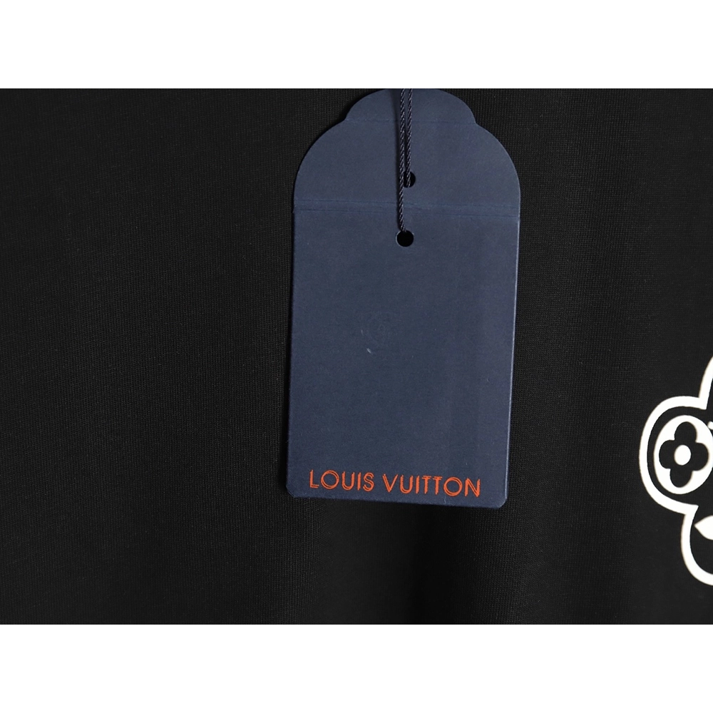 Louis Vuitton Back Chain Circle Print Short Sleeve T-Shirt,Louis Vuitton