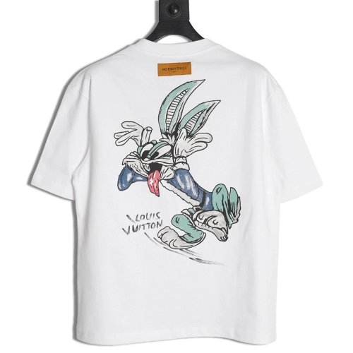 Louis Vuitton Bugs Bunny print short-sleeve,Louis Vuitton