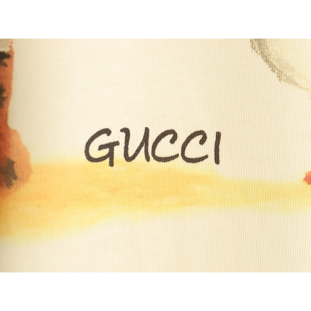 Gucci funny cartoon print short sleeves TSK2,Gucci