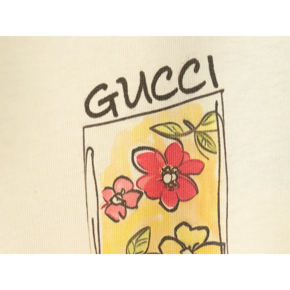 Gucci funny cartoon print short sleeves TSK6,Gucci