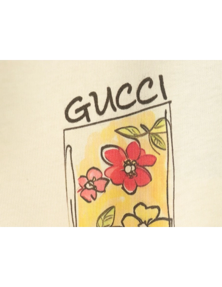 Gucci funny cartoon print short sleeves TSK6,Gucci