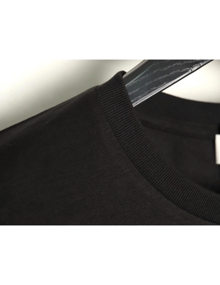 Saint Laurent chest logo embroidery short sleeves,Saint Laurent