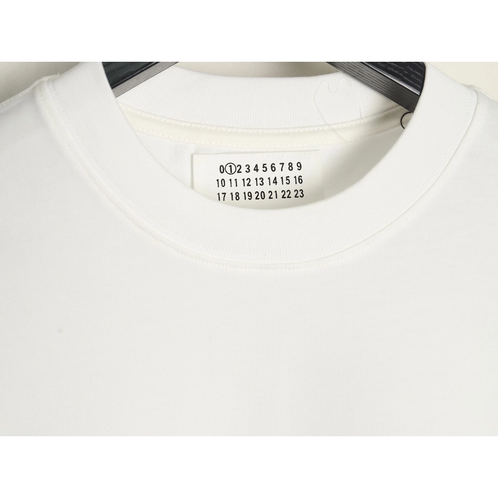 Maison Margiela Moon Phase Round Neck Short Sleeve T-Shirt,MAISON MARGIELA