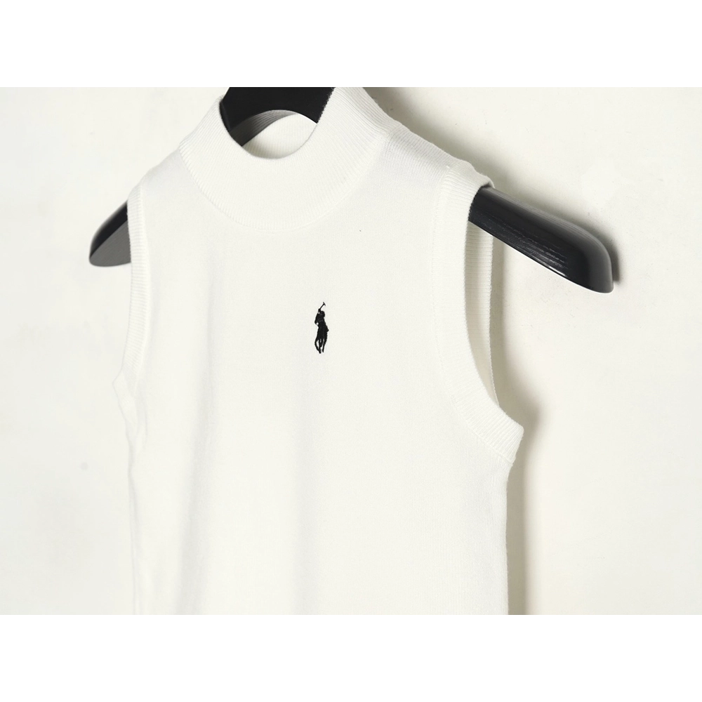 Ralph Lauren Womens Embroidered Logo Knit Vest,Ralph Lauren