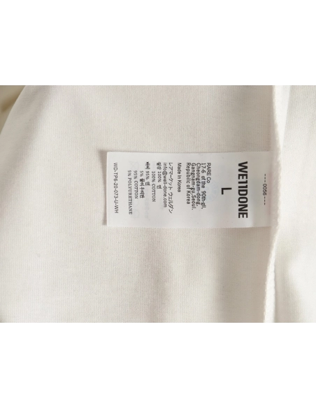 We11 Done Colorful Phantom Bear Print Short Sleeve T-shirt,We11done