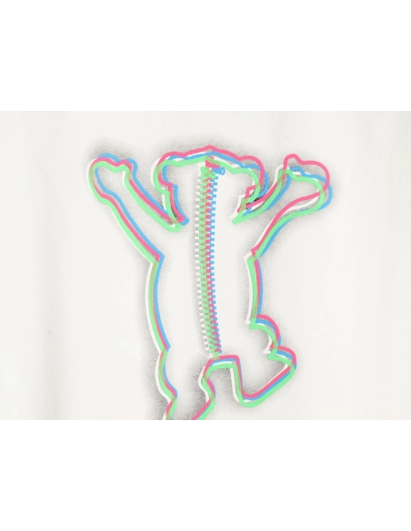 We11 Done Colorful Phantom Bear Print Short Sleeve T-shirt,We11done