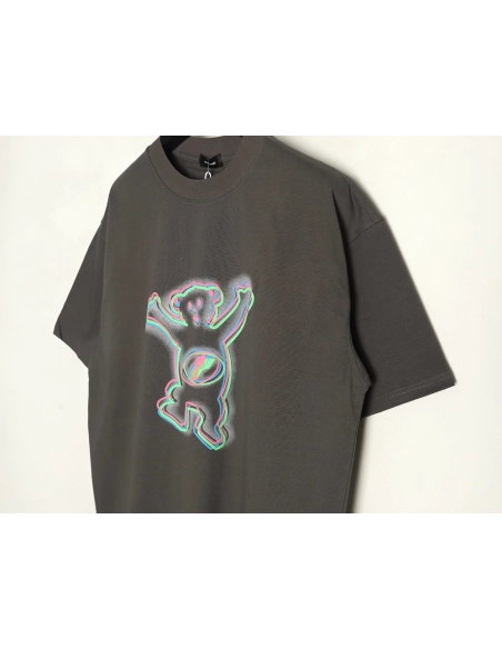 We11 Done Colorful Phantom Bear Print Short Sleeve T-shirt TSK1,We11done