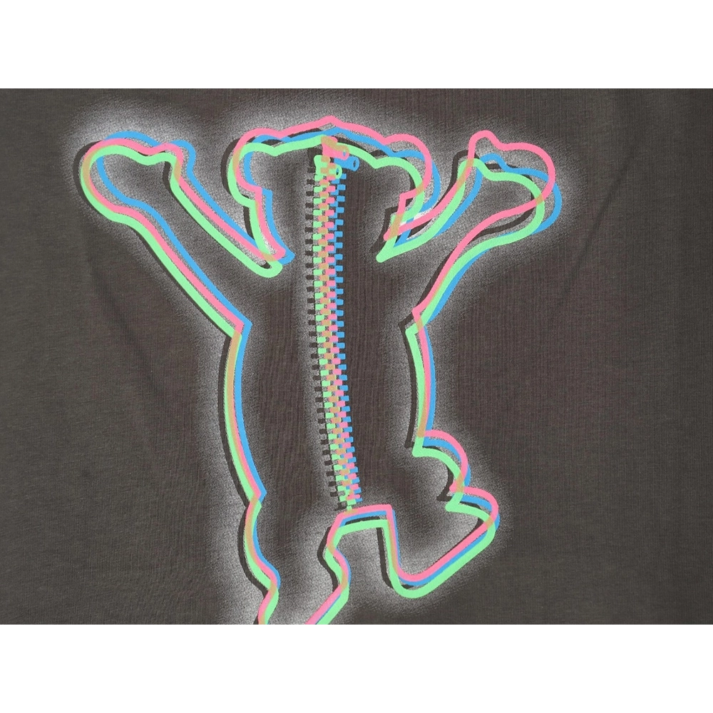 We11 Done Colorful Phantom Bear Print Short Sleeve T-shirt TSK1,We11done