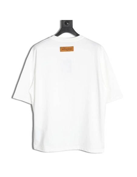 Louis Vuitton digital print short sleeve,Louis Vuitton