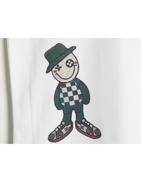 Louis Vuitton digital print short sleeve,Louis Vuitton