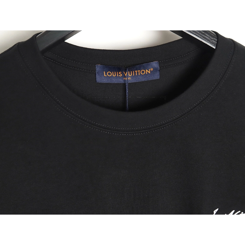Louis Vuitton heavy letter embroidered short sleeve TSK1,Louis Vuitton